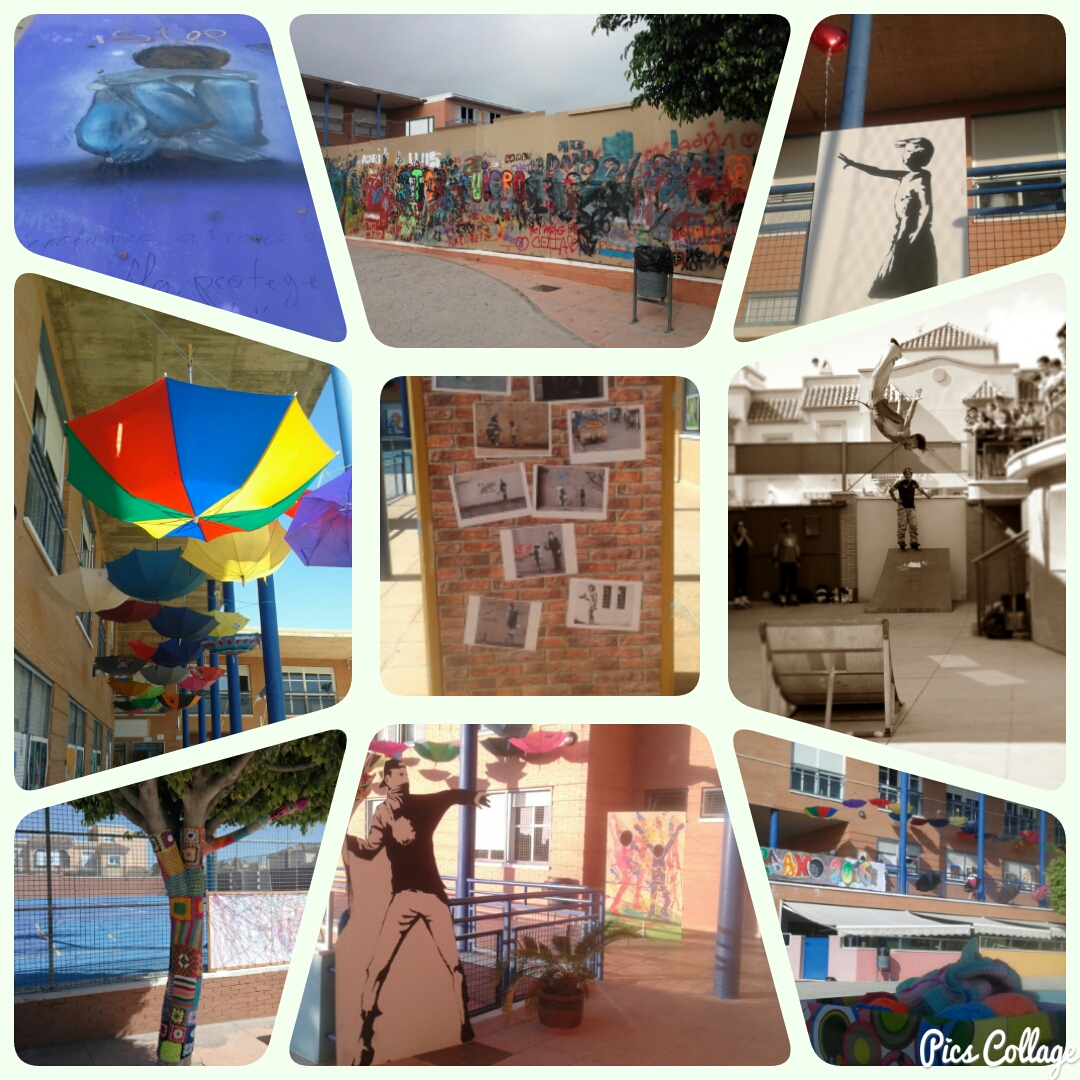 Colegio Portocarrero: Convivencia -ARTE URBANO-